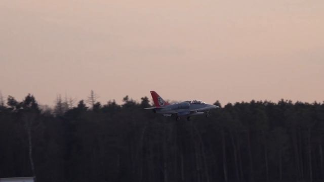 Aero L-39ZO Albatros Skyline Aviation Landing at Nuremberg Airport (EDDN) on sunset | Plane Spottin смотреть онлайн