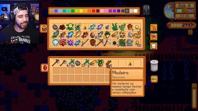 TORRE DO MAGO e o chá doidão... Aprenda a jogar Stardew #03 смотреть онлайн