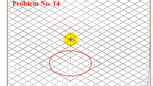 Isometric projections, Problem no 14 isometric sheet, Engineering Graphics Engineering Visualizatio смотреть онлайн