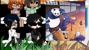 ☆°•— реакция бтд на Д.т/и и М.т/и.—•°☆1/?(Маки Зенин и Тоге Инумаки.)