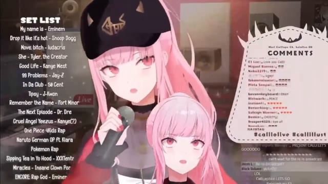 Mori Calliope arguing with Mori Calliope смотреть онлайн