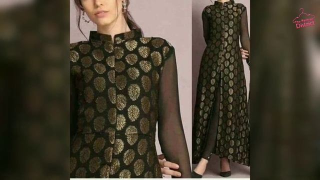 Top 50 Brocade suit design Indian/brocade fabric/new brocade fabric/brocade kurti design Ideas смотреть онлайн