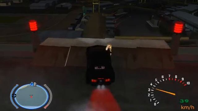 GTA San Andreas - przejażdżka Bugatti Veyron - wyskok смотреть онлайн