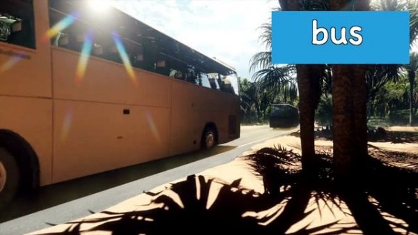 Vehicles Vocabulary For Kids