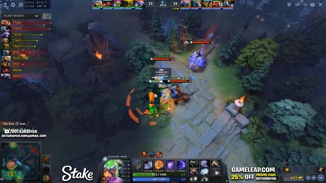 BURNING IS LITERALLY BURNING WITH FACELESS VOID SKIN смотреть онлайн