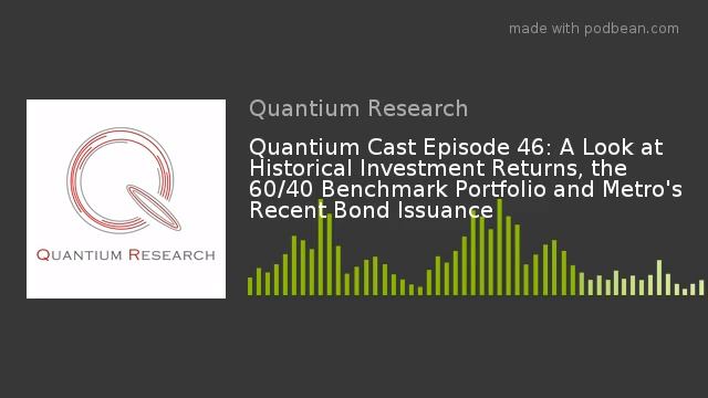Quantium Cast Episode 46: Historical Investment Returns, the 60/40 Portfolio and Metro Bonds
