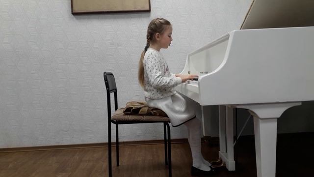 Ю. Машир. Варіації на тему музики В. Богатирьова з м/ф "Маша та ведмідь". Нечта Вікторія, 8 років. смотреть онлайн