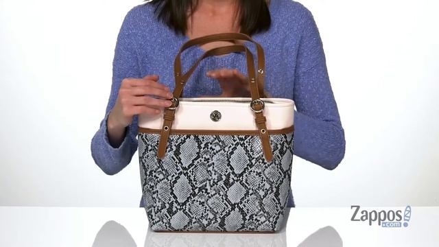 Anne Klein Snake Pocket Tote SKU: 9431590