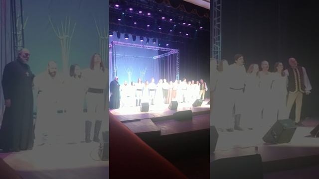 Фрагмент рок- оперы "Юнона и Авось" в Ступино. смотреть онлайн