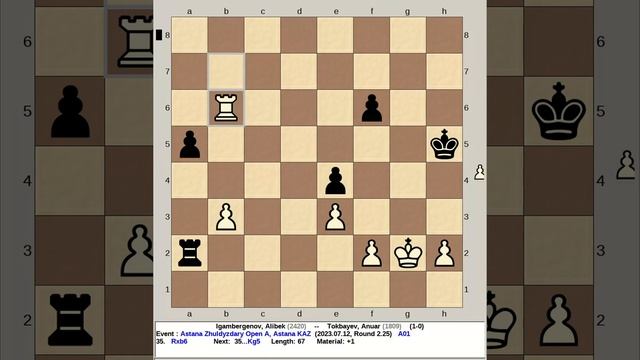 Igambergenov, Alibek vs Tokbayev, Anuar | Astana Zhuldyzdary Chess Open 2023, Kazakhstan смотреть онлайн