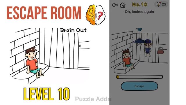 Brain Out ESCAPE ROOM Challenge All Level Answers