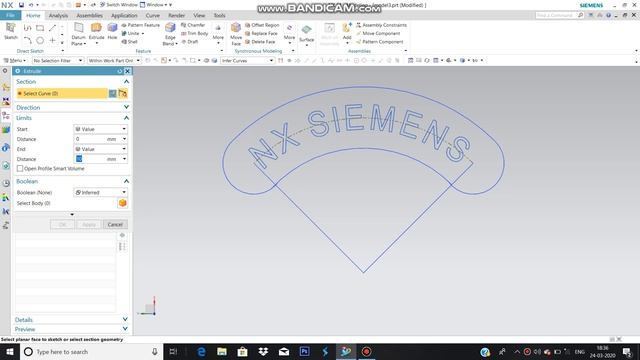 2D TEXTING IN NX SIEMENS смотреть онлайн