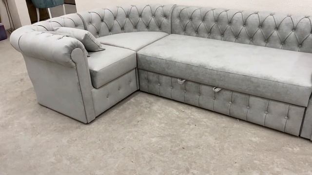 Угловой диван Честер 89020013777 смотреть онлайн