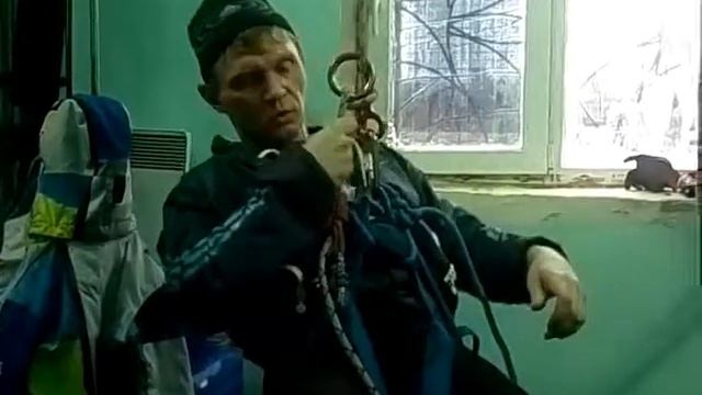 Самостраховка автоблоком при спуске1 смотреть онлайн