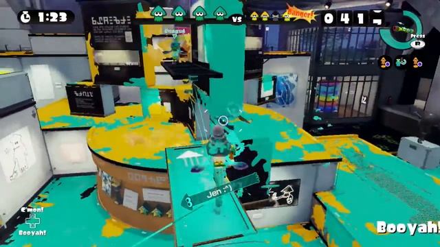 Splatoon Online Gameplay #82: 12th American Splatfest Part 2/3 (13 Turf Wars)