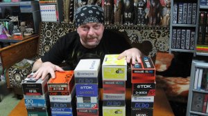 Кассетные посиделки, моя коллекция запечатанных аудиокассет 70-80х.