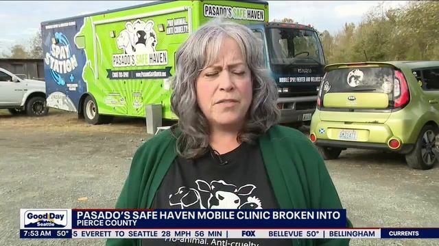 Pasado's Safe Haven Mobile Clinic Broken Into | FOX 13 Seattle