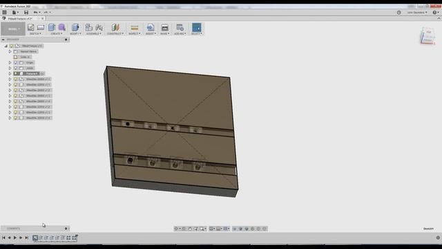 Parametric Mitee-Bite Fixture in Fusion 360! FF88 смотреть онлайн