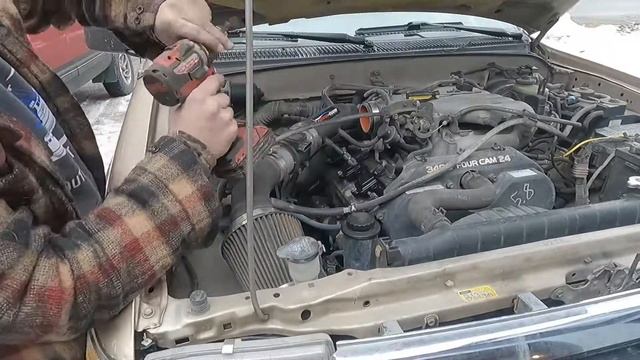 FIX Your 1998 Toyota Tacoma SR5 Ignition Coil and Spark Plug Wires TODAY! смотреть онлайн