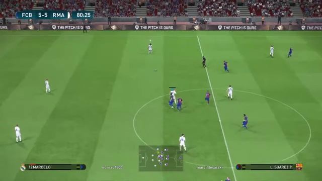 PES 2017 - Crazy 7-6 by two pesleague players смотреть онлайн