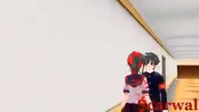 Love me Harder ( Budo x Ayano x Taro) yandere simulator ❤❤🖤🖤