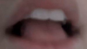 lofi asmr lens licking, kisses, mouth sounds