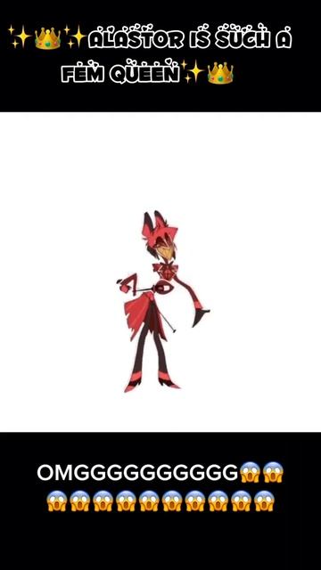 💅🏻FEM QUEEN ALASTOR💅🏻#edits #alastor #hazbinhotel смотреть онлайн