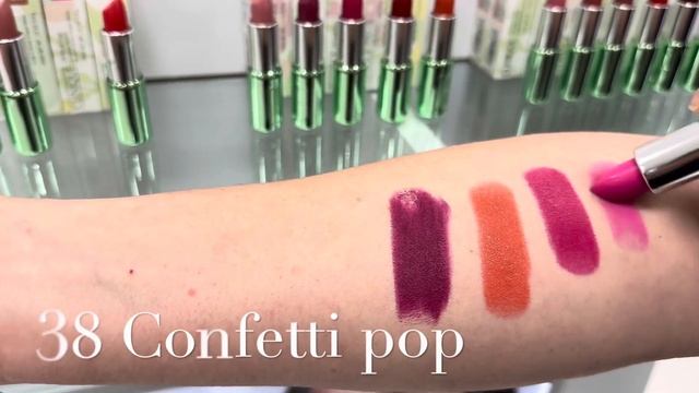 New Clinique Lipstick Pop Swatches
