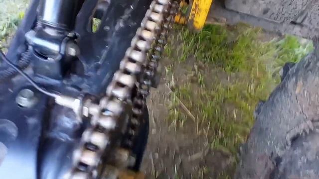 как натянуть цепь на китайском квадроцикле. смотреть онлайн