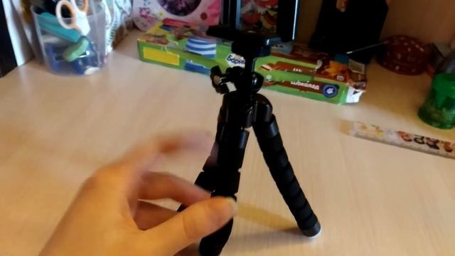 Обзор держателя для телефона с Али Экспресс. Гаджеты для блогеров! смотреть онлайн