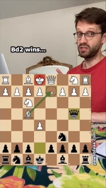 When one move is winning and the other is losing … #chess #pawnbreak.com смотреть онлайн