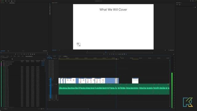 How To Match Narrative Audio With Slide Presentation in Adobe Premiere Pro смотреть онлайн