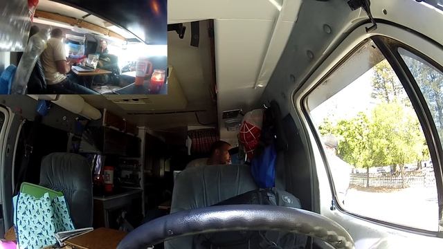 Hidden Camera Of A Cop Checking On Us Urban Camping In My RV Camper Van смотреть онлайн