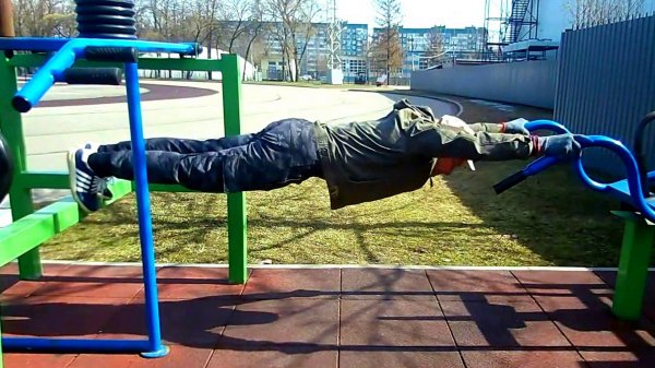 41 Tyson push-ups на брусьях, 35 Lalanne Push Up Выходы силой на кольцах