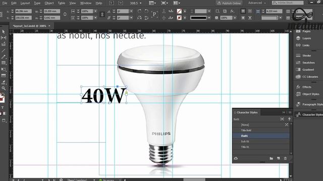 Indesign CC: Crear Revista|Regla de tercios|Layout|3x3 смотреть онлайн