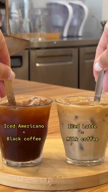 Which one is your fav coffee? #coffeetime blackcoffee #milkcoffee смотреть онлайн