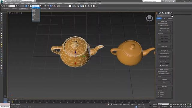 Tutorial básico 3DStudio Max #5. Puntos de pivote de objetos (pivot points) смотреть онлайн