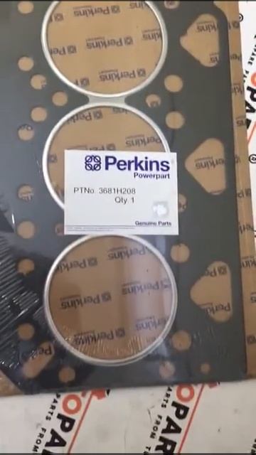 3681H208 Прокладка головки блока цилиндров Perkins смотреть онлайн