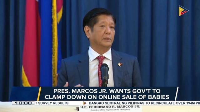 PBBM wants gov’t to clamp down on online sale of babies