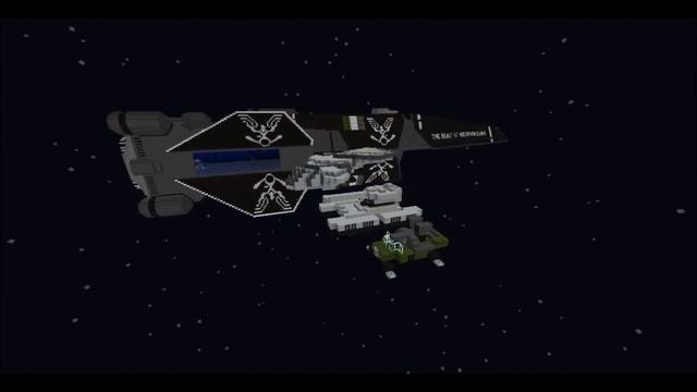 halo destroyer in minecraft #5 + pelican scorpion and warthog смотреть онлайн