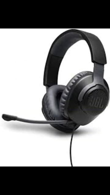 JBL Quantum 100, Wired Over Ear Gaming Headphones with Detachable Mic for PC, Mobile, Laptop, PS4, смотреть онлайн