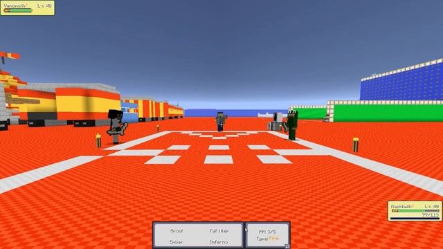 Pixelmon Mini Game - Pokemon X VS Y The Rapidash That Never Landed A Hit...