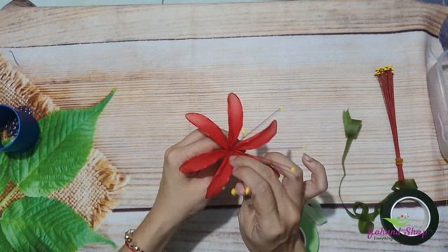 Làm hoa bỉ ngạn đỏ 🌺 - make Lycoris radiata - Red spider lily - 🌿 YohandShop смотреть онлайн