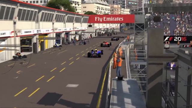 F1 2016 GP2 CAREER #6: Monaco R2 | WTF LECLERC?! | Fitcho Career S1 смотреть онлайн