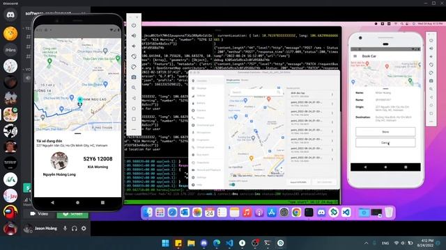 [CSC13106 - Software Architecture] - Vinamoon Taxi Booking Application смотреть онлайн