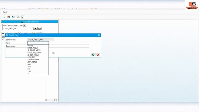 Create Web Dynpro Application | Web dynpro abap Tutorial | SAP Web dynpro Training | ABAP webdynpro смотреть онлайн