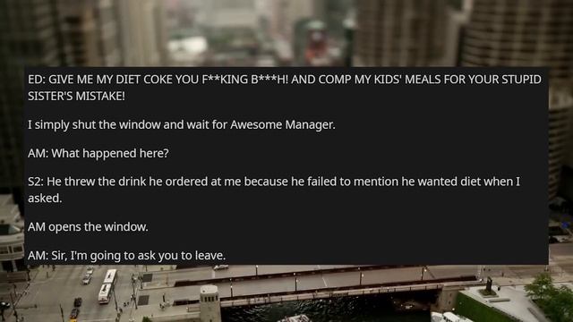 r/entitledparents | Entitled Man RAGES that he doesn't get his SODA! смотреть онлайн