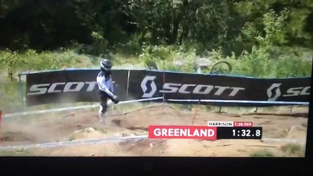Laurie Greenland crash hard in Leogang 2019 смотреть онлайн