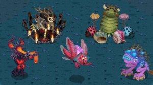 Все Эпические Вублины 1 Волна - Все Песни И Анимации (My Singing Monsters, Мои Поющие Монстры)