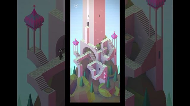 Monument Valley - прохождение - часть 1 - главы 1-6 проходим, расслабляющая игра ( IOS ANDROID) смотреть онлайн